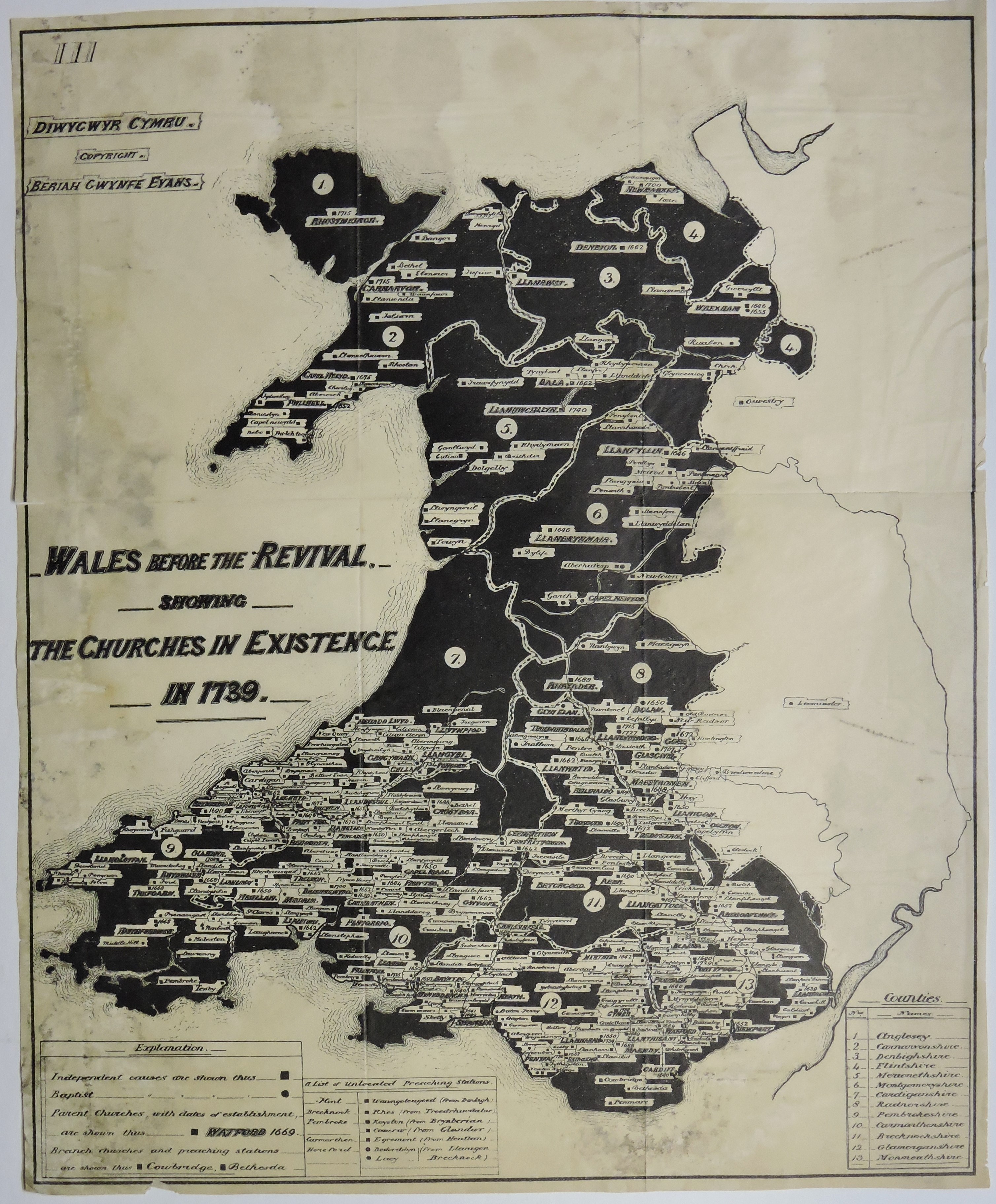 John Wesleys work in Wales. Bill Bagley Rocks and Minerals
